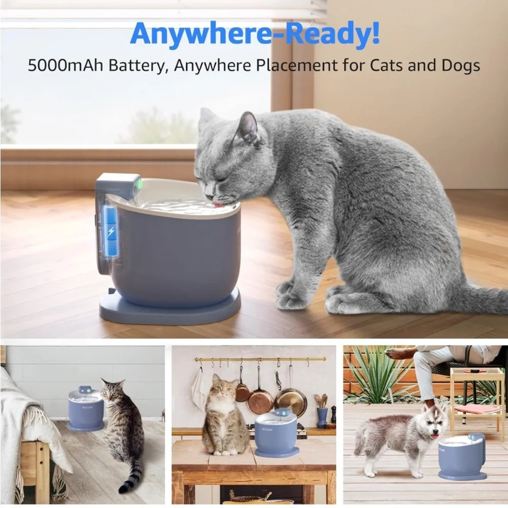 Els Pet Automatic Water Fountain